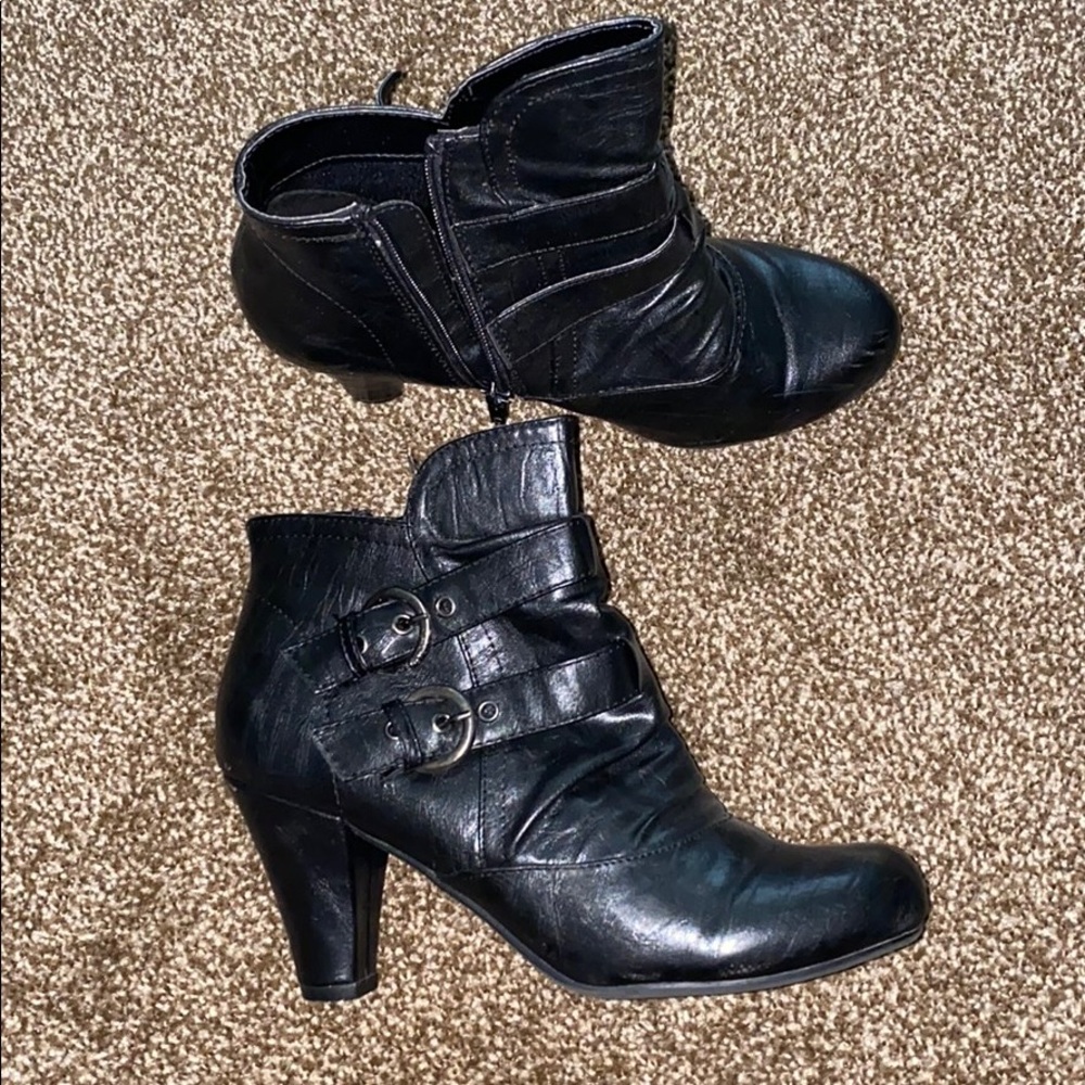 Black booties